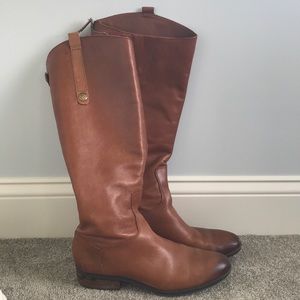 Sam Edelman chestnut riding boots